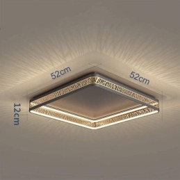天井照明 鳥の巣 スクエアランプ モダン照明器具