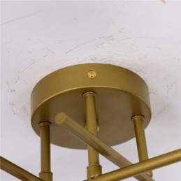 フラッシュマウント天井照明器具 4 ライトソケット