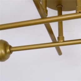 フラッシュマウント天井照明器具 4 ライトソケット