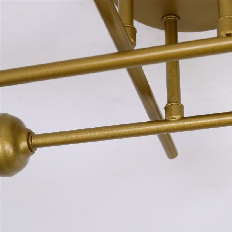 フラッシュマウント天井照明器具 4 ライトソケット