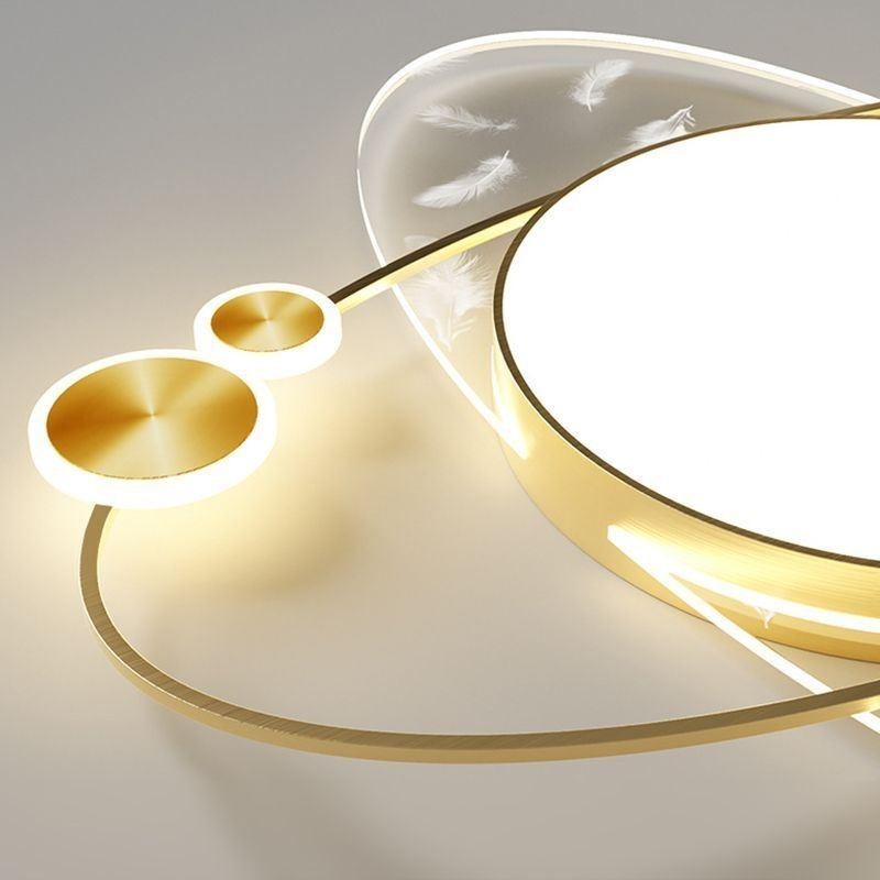 天井ライト モダンなフラッシュマウント天井ランプ 惑星型