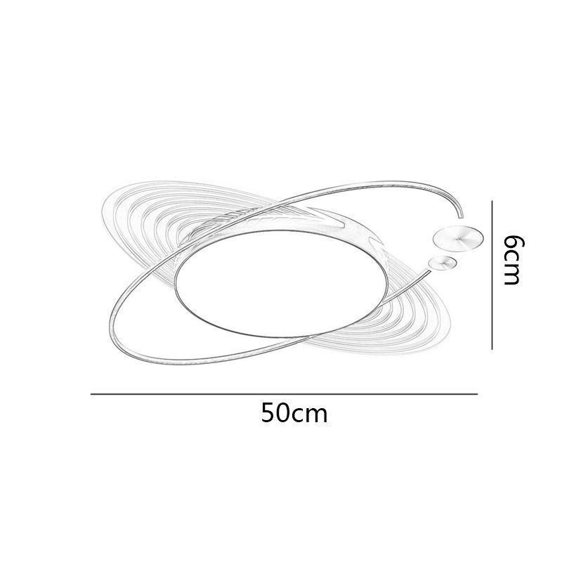 モダンなフラッシュマウント照明クリエイティブプラネット天井照明器具