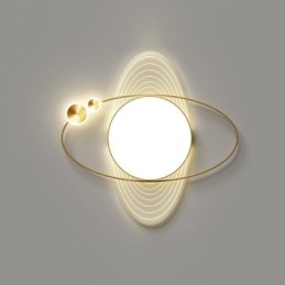 モダンなフラッシュマウント照明クリエイティブプラネット天井照明器具