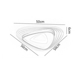 天井照明 フラッシュマウント 三角形天井ランプ