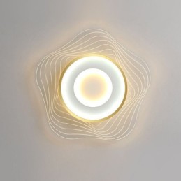 クリエイティブな天井ライト モダンなフラッシュマウント照明器具 星型 36W