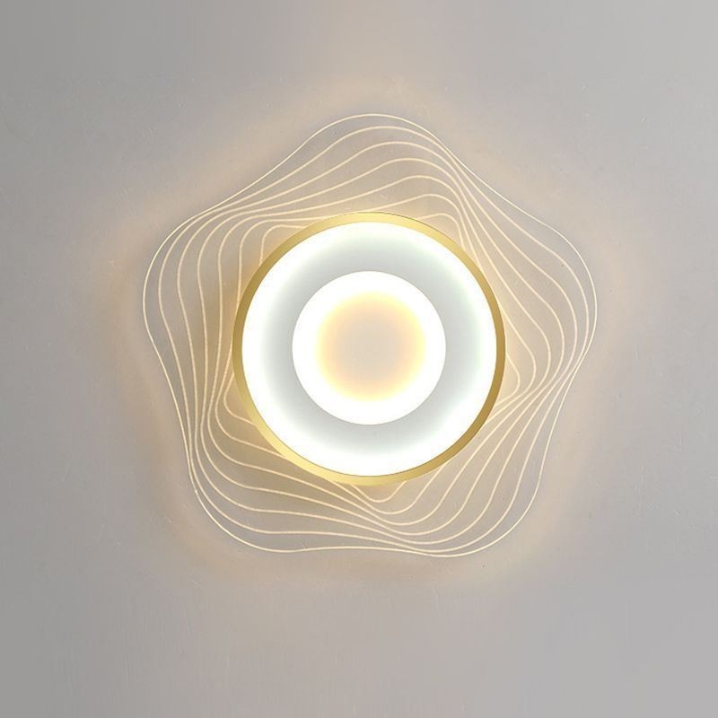 クリエイティブな天井ライト モダンなフラッシュマウント照明器具 星型 36W