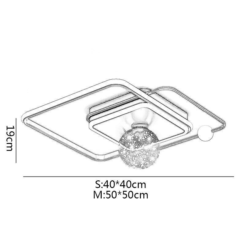 フラッシュマウントホームデコレーションモダン天井照明器具