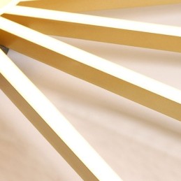 フラッシュマウントアクリル不規則線形ランプスポットライト