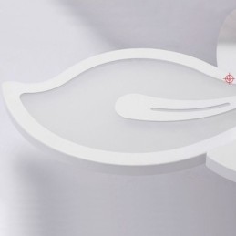 クリエイティブな花びら型フラッシュマウント天井ライト