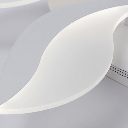 アクリル製花びら型フラッシュマウント天井ライト