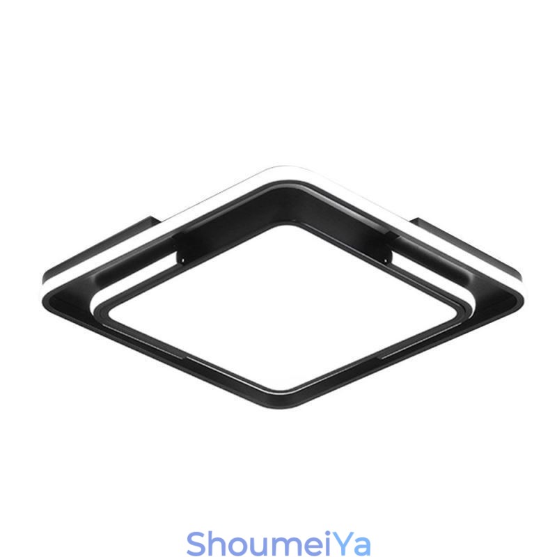 モダンでシンプルなフラッシュマウント天井ライトスクエアアクリル照明器具