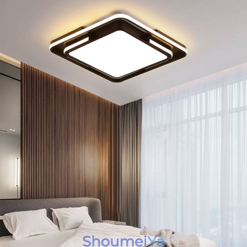 モダンでシンプルなフラッシュマウント天井ライトスクエアアクリル照明器具