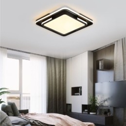 モダンでシンプルなフラッシュマウント天井ライトスクエアアクリル照明器具