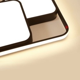 モダンな幾何学的なフラッシュマウント天井ライトアクリル装飾ライト