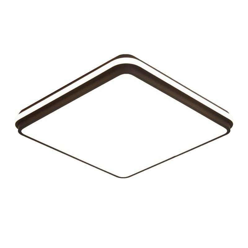 ミニマリストスクエアフラッシュマウント天井照明器具モダンなアクリル照明