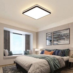 ミニマリストスクエアフラッシュマウント天井照明器具モダンなアクリル照明