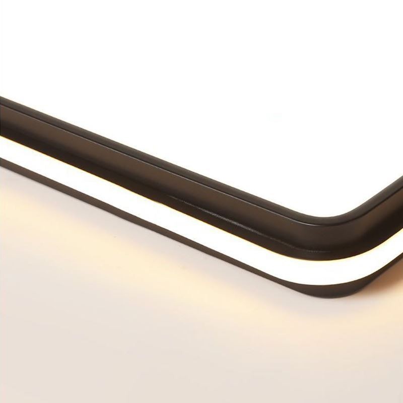 ミニマリストスクエアフラッシュマウント天井照明器具モダンなアクリル照明