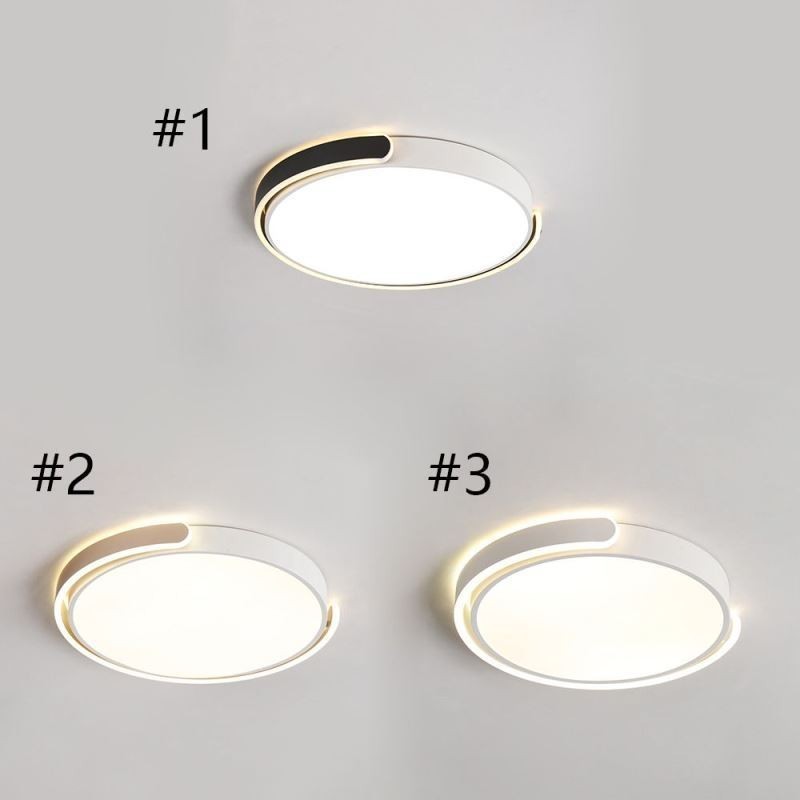 丸型アクリル製フラッシュマウント天井照明器具