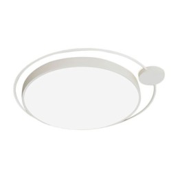 シンプルスタイルの丸型フラッシュマウント照明器具アクリル天井ライト