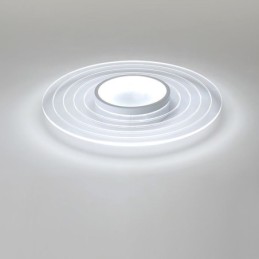 モダンな円形フラッシュマウント天井ライトミニマリスト照明器具