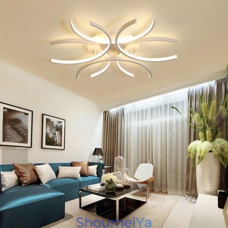 モダンなフラッシュマウント天井ライトシリカゲル装飾ライト