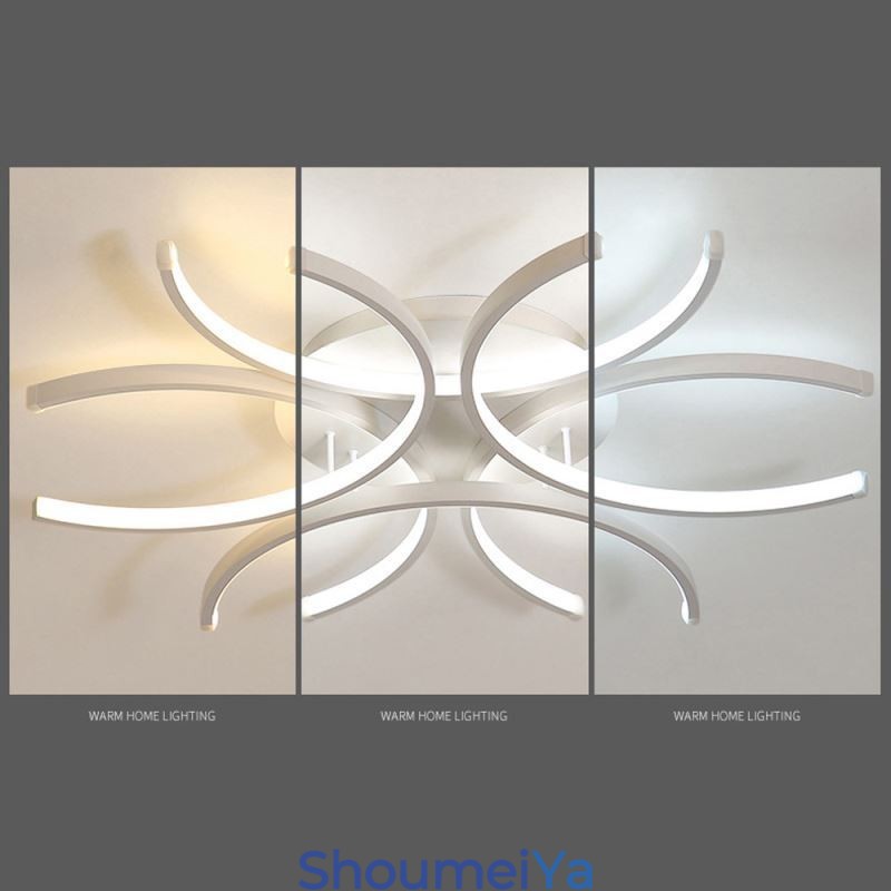 モダンなフラッシュマウント天井ライトシリカゲル装飾ライト