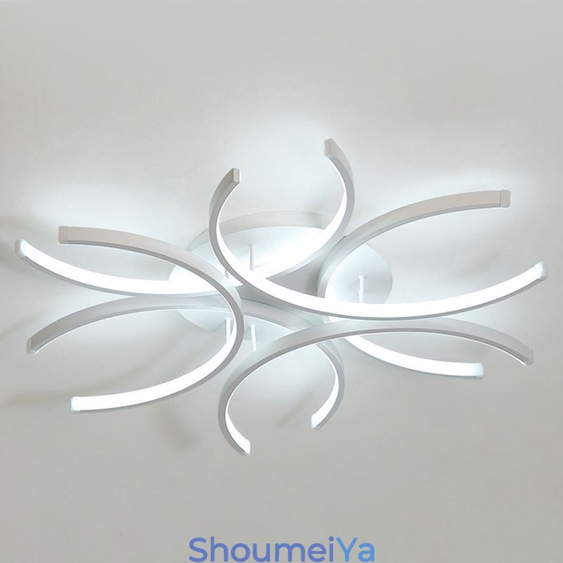 モダンなフラッシュマウント天井ライトシリカゲル装飾ライト