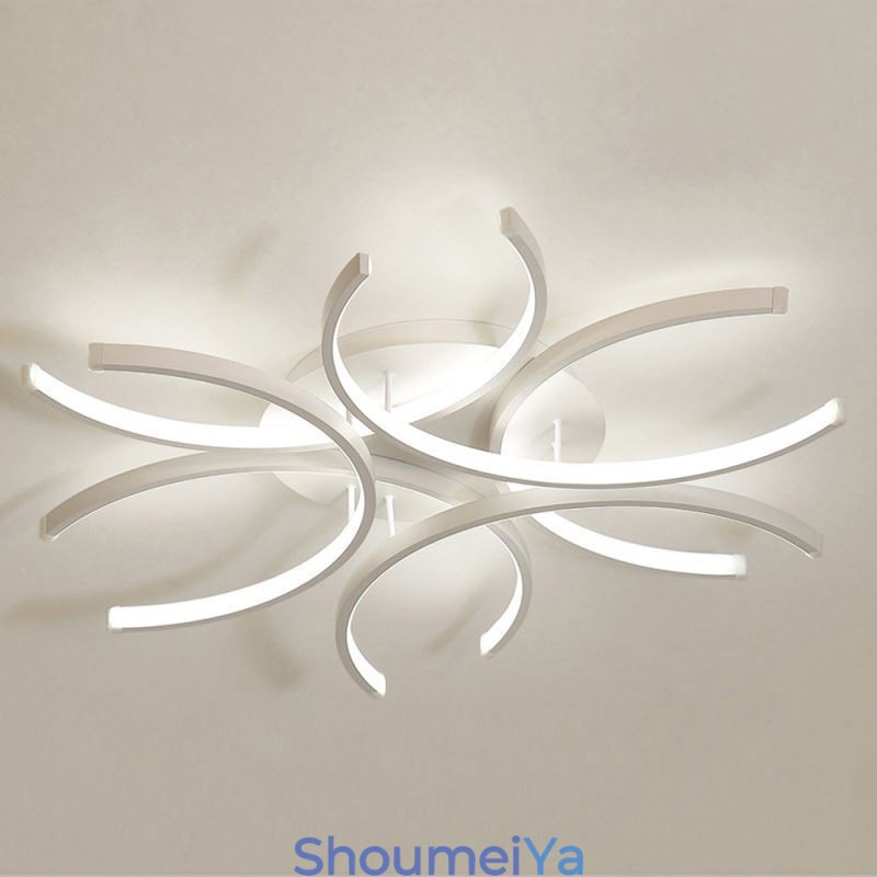 モダンなフラッシュマウント天井ライトシリカゲル装飾ライト