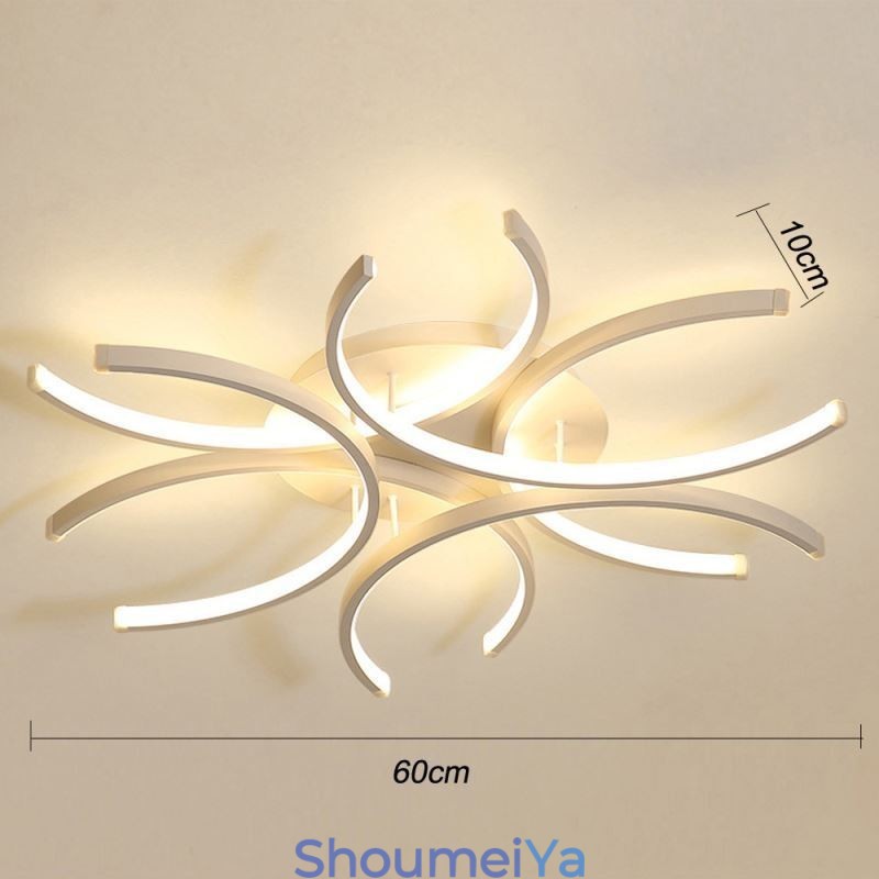 モダンなフラッシュマウント天井ライトシリカゲル装飾ライト