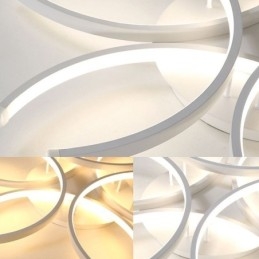 モダンなフラッシュマウント天井ライトシリカゲル装飾ライト