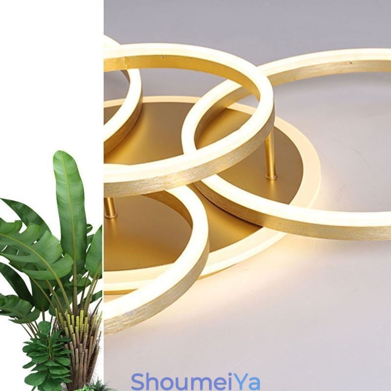 ハローリング フラッシュマウント モダン アクリル シーリングライト