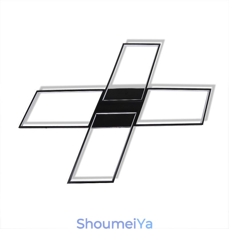 X 字型フラッシュマウント ミニマリスト アクリル シーリング ライト