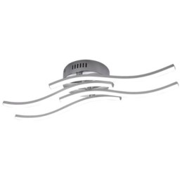 モダンでシンプルなフラッシュマウントアクリル波型天井ライト