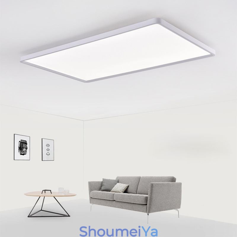北欧パネルライト フラッシュマウント 超薄型ランプ ホワイト シーリングライト