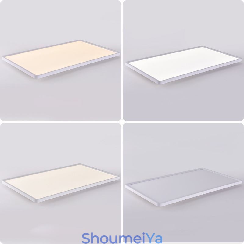 北欧パネルライト フラッシュマウント 超薄型ランプ ホワイト シーリングライト