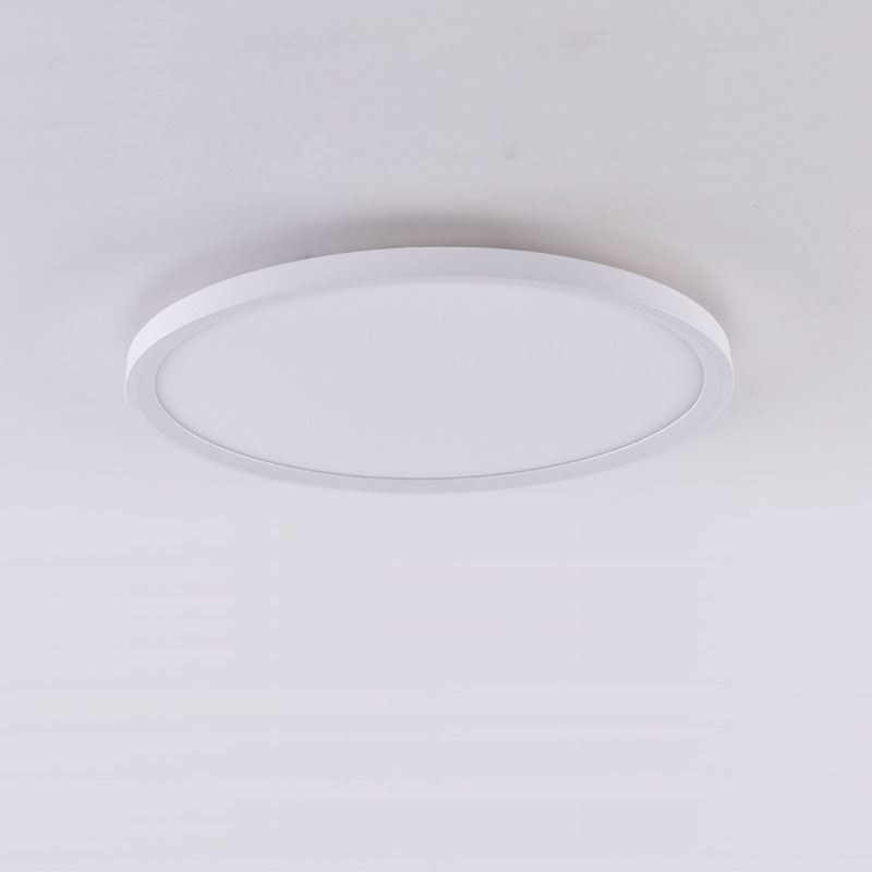 北欧ラウンドフラッシュマウント超薄型天井ライトアルミラウンドランプ照明