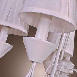 ラスティックロッジブロンズシャンデリア