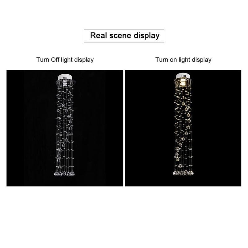 高級大型シャンデリア モダンクリスタル フラッシュマウント天井照明器具