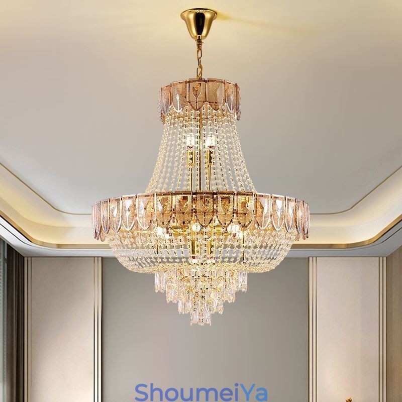 クリスタルペンダントライト 高級装飾天井ライト