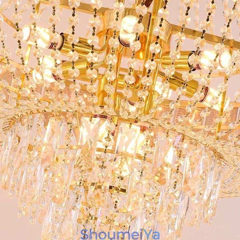 クリスタルペンダントライト 高級装飾天井ライト