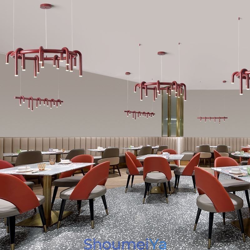 吊り下げライト U字型装飾ペンダントライト