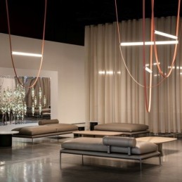 ヨーロピアンペンダントライト 侘び寂びスタイル ベルト装飾ライト