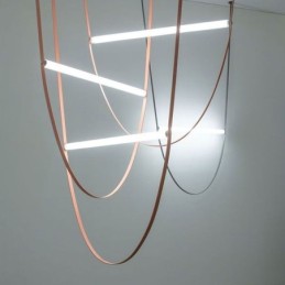 ヨーロピアンペンダントライト 侘び寂びスタイル ベルト装飾ライト