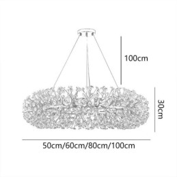 ペンダントライト モダン ミニマリスト 錬鉄製 円形 サンフラワー 天井ライト