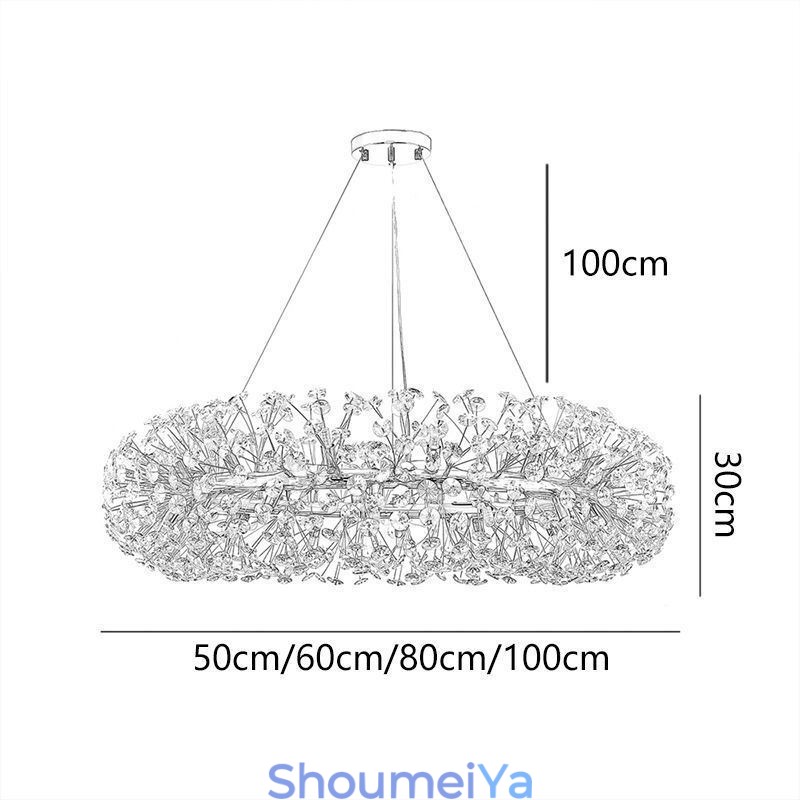 ペンダントライト モダン ミニマリスト 錬鉄製 円形 サンフラワー 天井ライト
