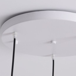 北欧ペンダントクリエイティブ錬鉄製G9ディスク天井ライト