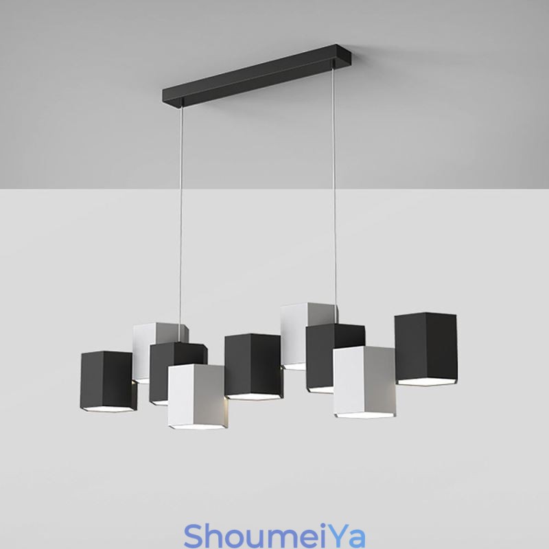 モダンな六角形の吊り下げライトクリエイティブな組み合わせのペンダントランプ