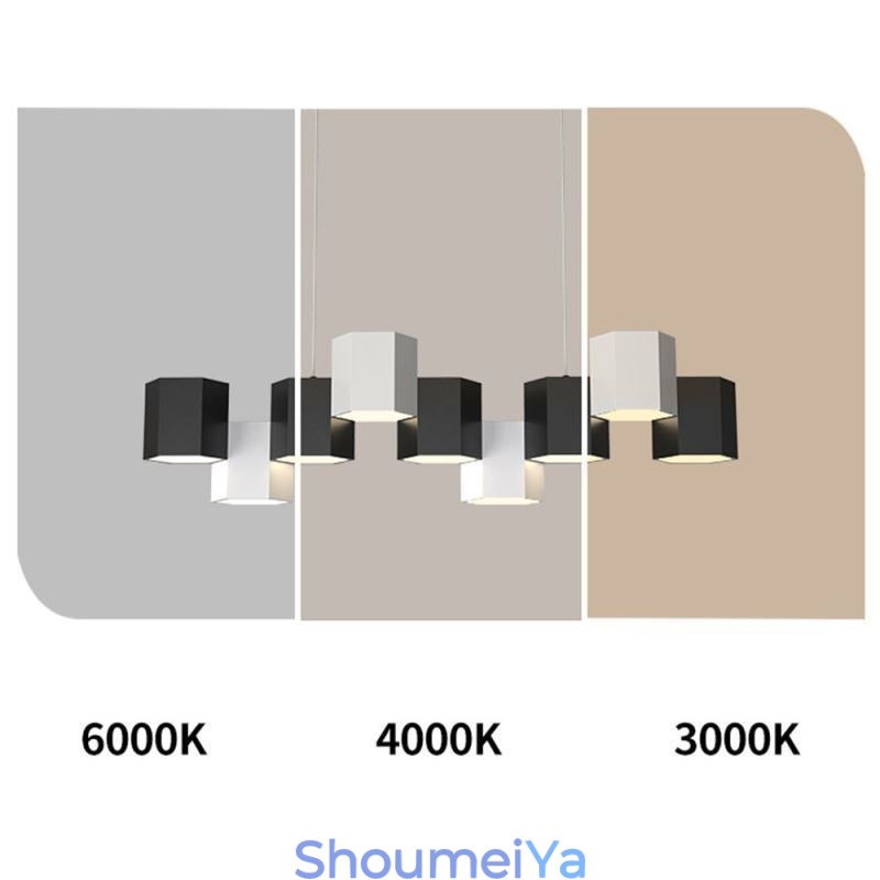 モダンな六角形の吊り下げライトクリエイティブな組み合わせのペンダントランプ