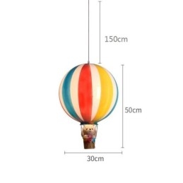 カラフルな熱気球ペンダントライトアクリル装飾ライト