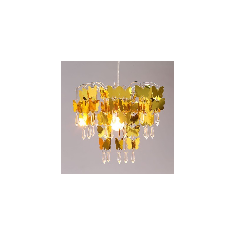 バタフライシャンデリアモダンスタイルスロップライト